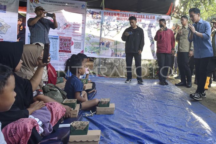 Wapres kunjungi korban banjir bandang Palembayan