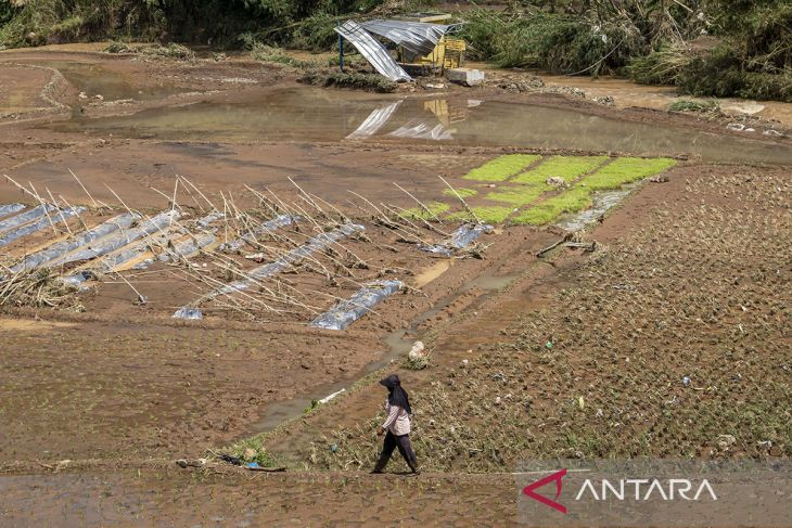 Dampak banjir di Bandung Barat