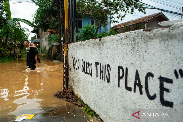 Banjir di Kabupaten Bandung meluas