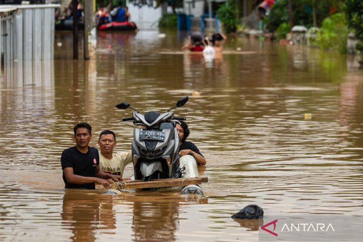 Banjir di Kabupaten Bandung meluas
