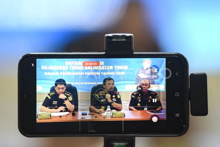 Capaian kinerja Kejaksaan Tinggi Kalimantan Timur 2025