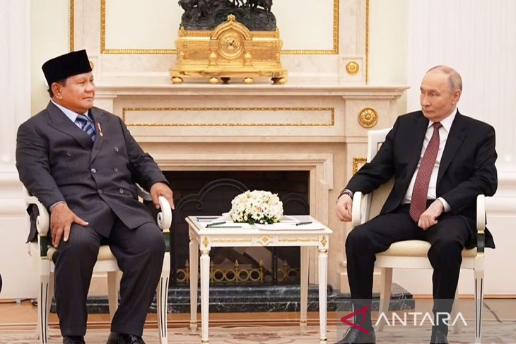 Presiden Prabowo temui Putin di Moskow, bahas ketahanan energi di tengah krisis minyak dunia