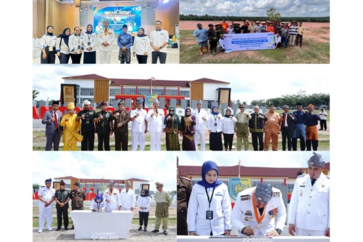 PT PNM Pematang Siantar dukung Hari Jadi Kabupaten Batu Bara ke-19 melalui Program TJSL penanaman pohon produktif
