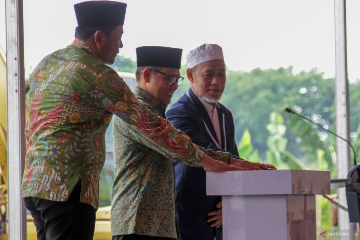Groundbreaking pembangunan Pondok Pesantren Al Khoziny