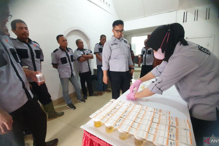 BNNK Asahan lakukan tes Urine kepada 800 karyawan PT BSP