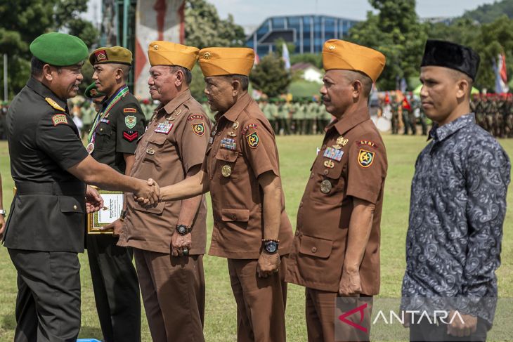 Peringatan Hari Juang TNI AD di Cimahi