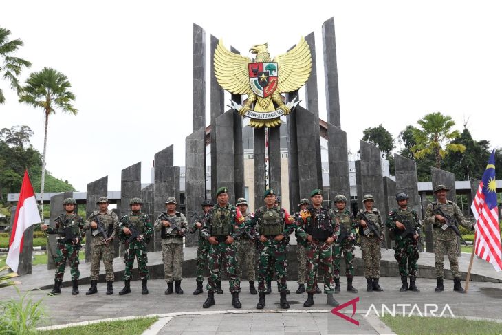Satgas Pamtas Yonarhanud Kostrad hadir di batas negeri