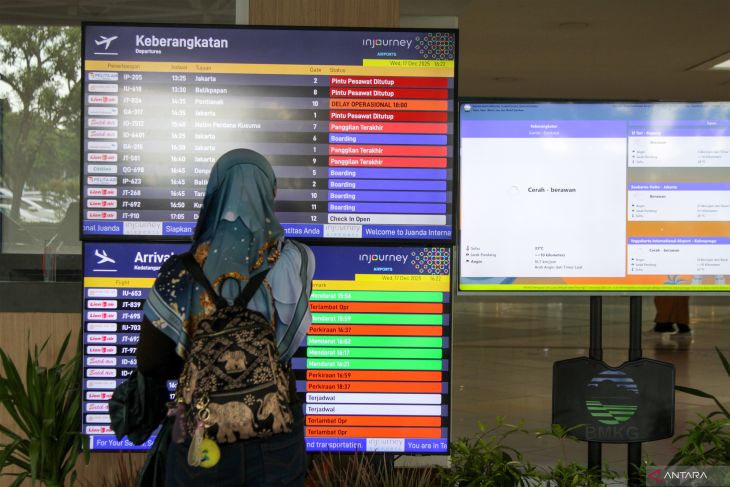 Persiapan jelang libur akhir tahun di Bandara Juanda