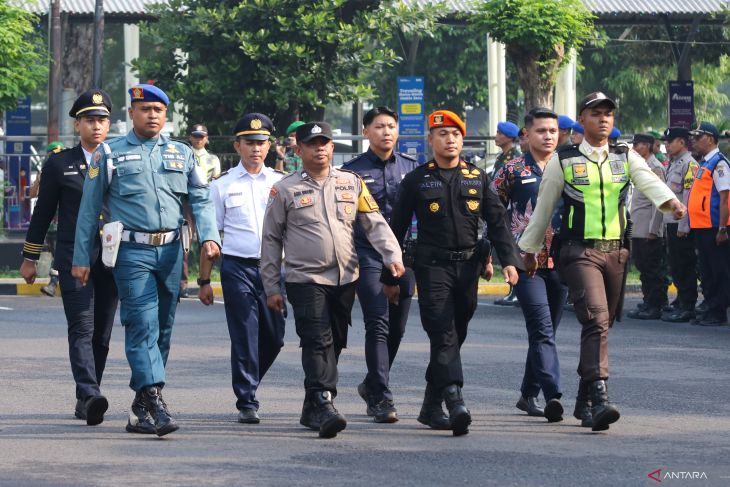 Apel pasukan masa Angkutan Nataru 2025/2026