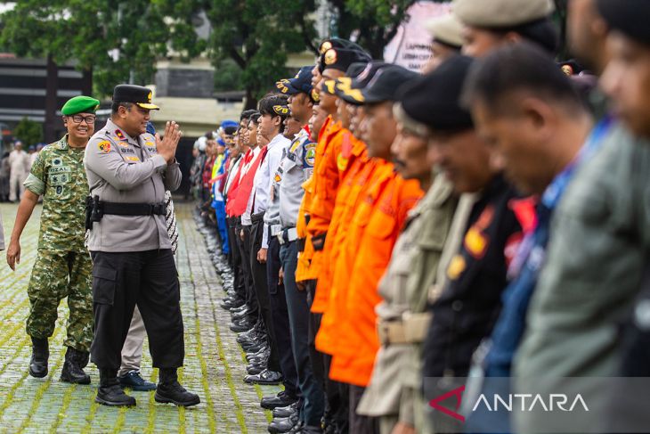 Apel kesiapan Operasi Lilin Lodaya 2025 di Bandung