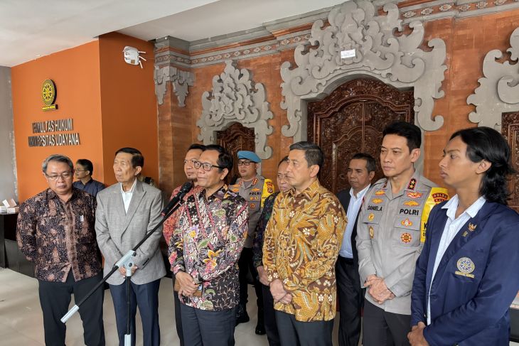 Mahfud MD kumpulkan aspirasi dari Bali terkait reformasi Polri