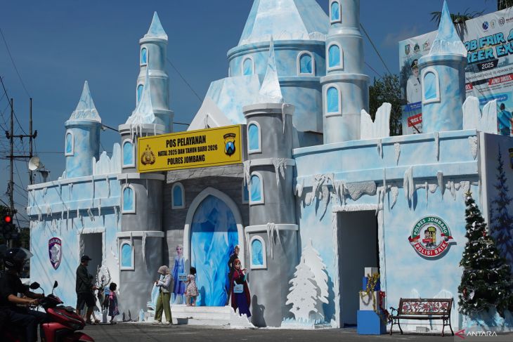 Pos pelayanan Nataru 'Frozen' di Jombang