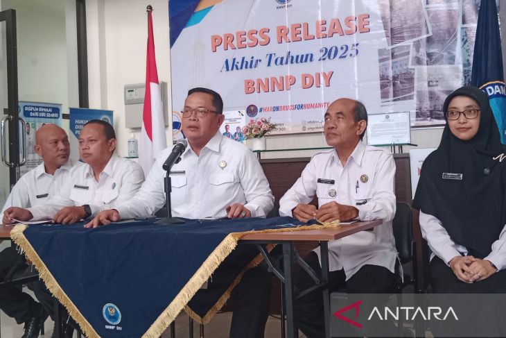 BNNP mencatat 1.214 pengguna narkoba di DIY akses layanan rehabilitasi