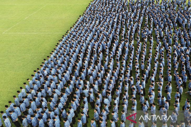 Penyerahan SK PPPK paruh waktu di Ciamis