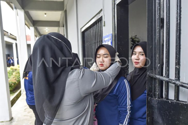 Razia narkoba dan tes urine di Lapas Perempuan Jambi