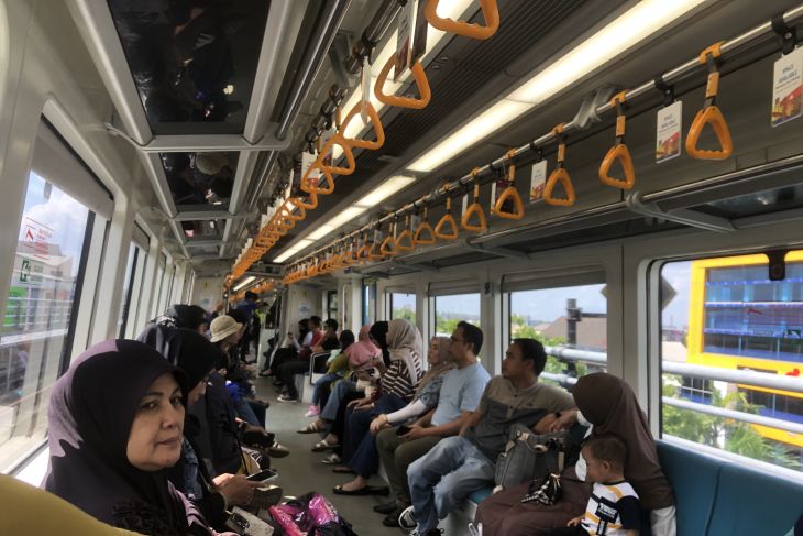 LRT Sumsel tambah perjalanan kereta api saat libur Natal jadi 102 perjalanan