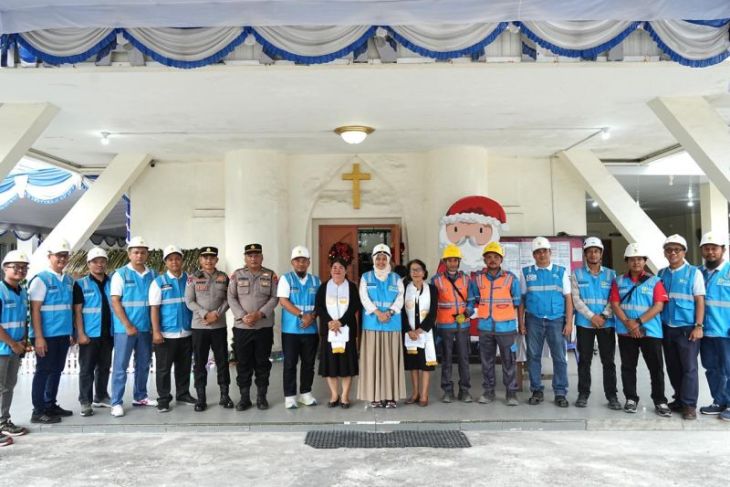 GM PLN Babel pastikan langsung kesiapan kelistrikan selama ibadah Natal