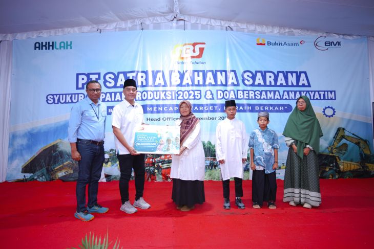 PT SBS gelar doa syukur bersama anak yatim piatu dan pesantren
