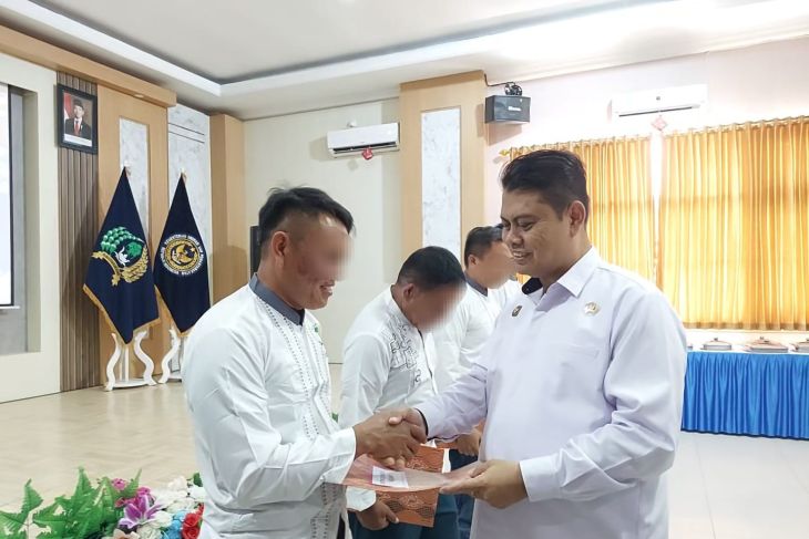 Ditjenpas Sulteng beri remisi Natal untuk 241 warga binaan Nasrani
