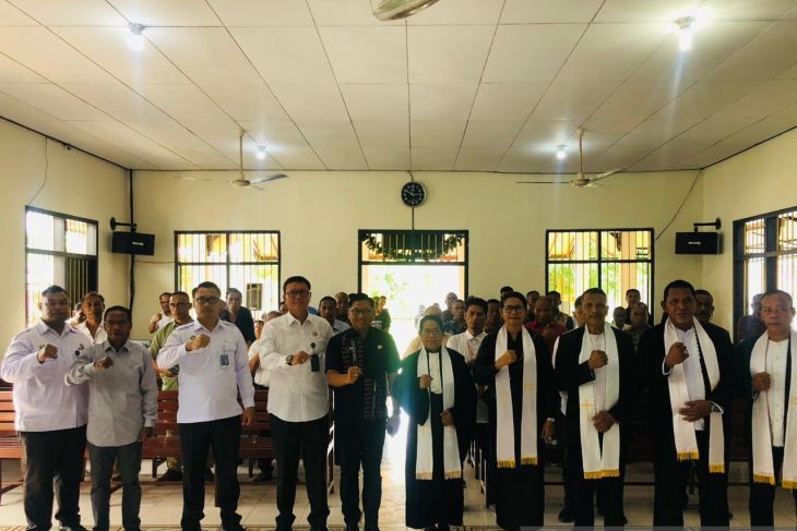 501 WBP dan anak binaan di Maluku terima remisi khusus Natal 2025