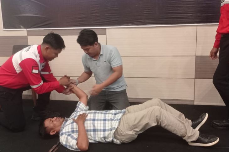 Garuda Rescue Nusantara-Basarnas latih jurnalis di Sumsel keselamatan peliputan bencana