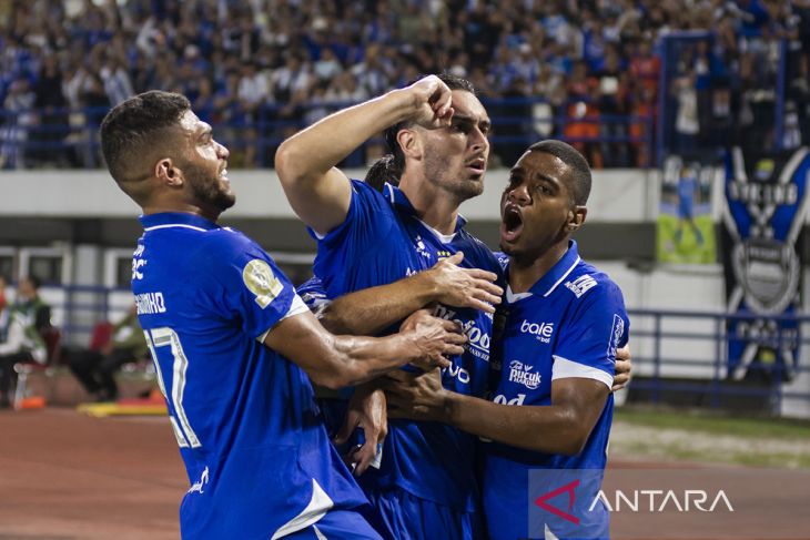 Persib Bandung menang melawan PSM Makassar