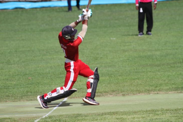 Tim kriket Indonesia terlalu kuat bagi tim Kamboja