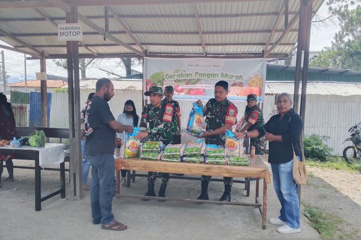 Koramil 1702-01 Jayawijaya mendorong ketahanan pangan warga Wamena dengan gelar GPM