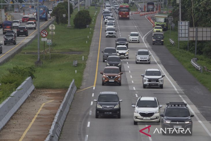 Arus balik libur Natal dan Tahun Baru di Cipali