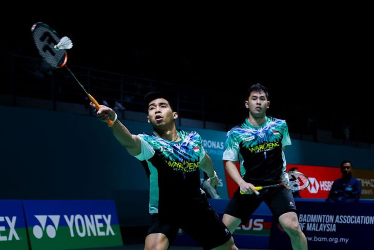Ganda putra Sabar/Reza terhenti perempat final Malaysia Open 2026