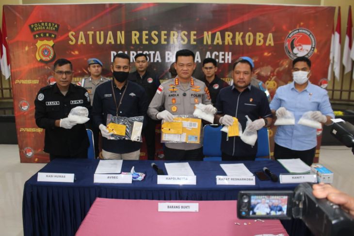 Avsec Bandara SIM gagalkan penyelundupan 1,9 kg narkoba ke Jakarta