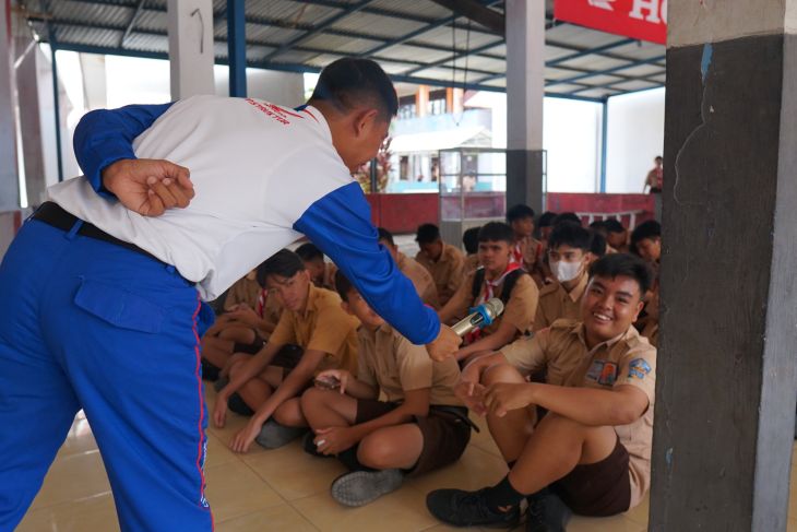 DAW edukasi pelajar SMP Negeri 1 Bitung peduli Keselamatan