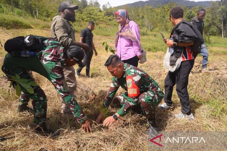 Kodim 1702 dukung pemda jaga kelestarian hutan di Kabupaten Jayawijaya
