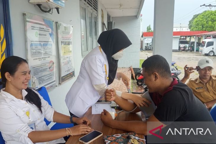 Lapas Tual cek kesehatan gratis bagi pengunjung cegah masuknya penyakit menular