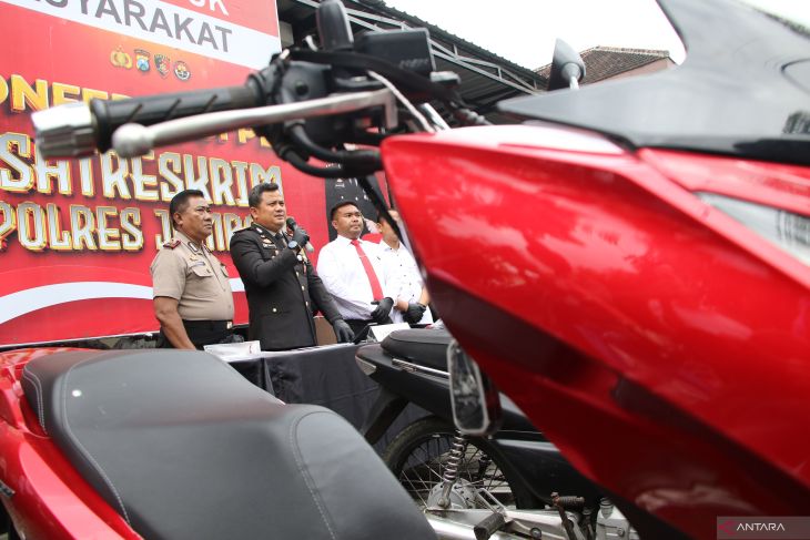 Ungkap hasil curanmor Polres Jombang