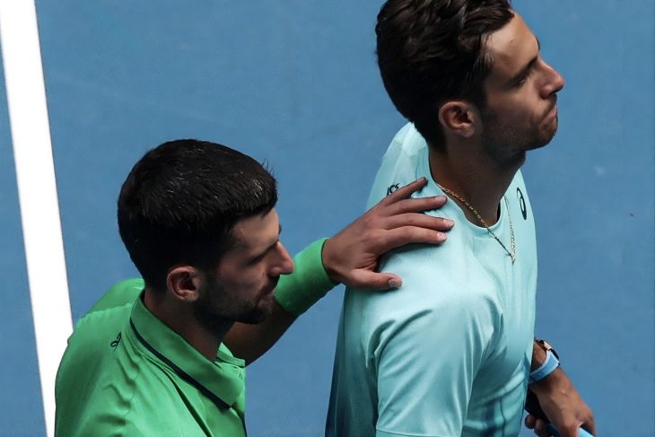 Djokovic melangkah ke semifinal Australian Open