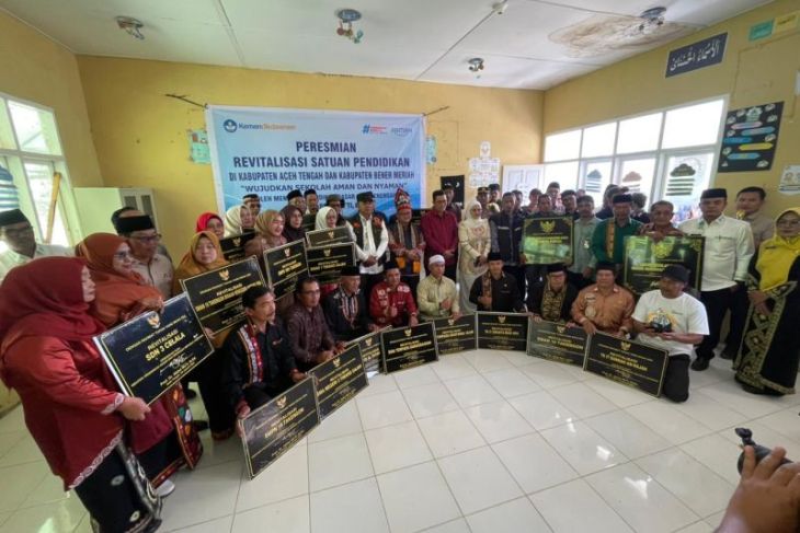 Mendikdasmen: 53 sekolah di Aceh Tengah dan Bener Meriah selesai direvitalisasi