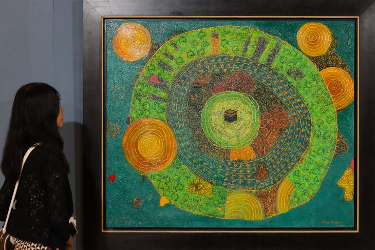 Pameran lukisan bertema Mangsa Kalasubo