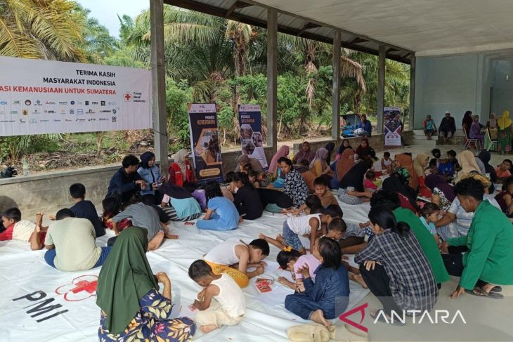 PMI Sumut layani warga pascabencana banjir di Tapanuli Selatan