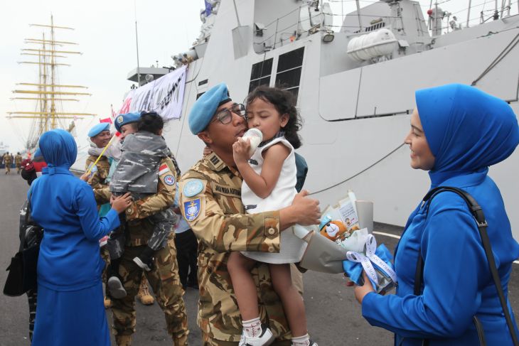 Kedatangan Satgas MTF TNI Konga XXVIII-P/UNIFIL