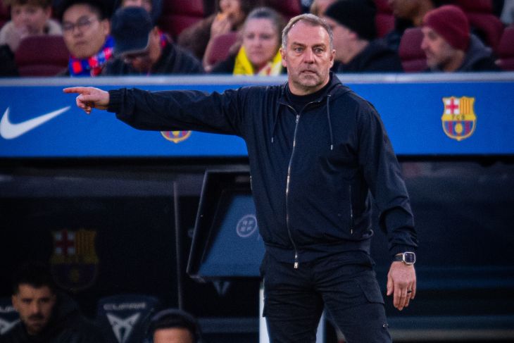 Flick sebut Barcelona baru tampil baik pada babak kedua lawan Mallorca