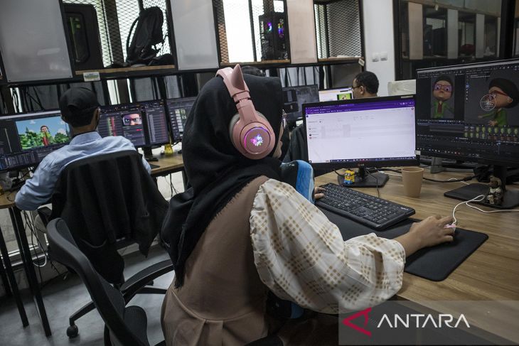 Studio konten digital dan animasi di Cimahi