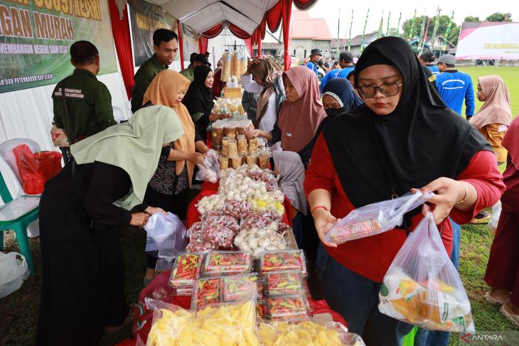 Pembukaan TMMD di Kediri