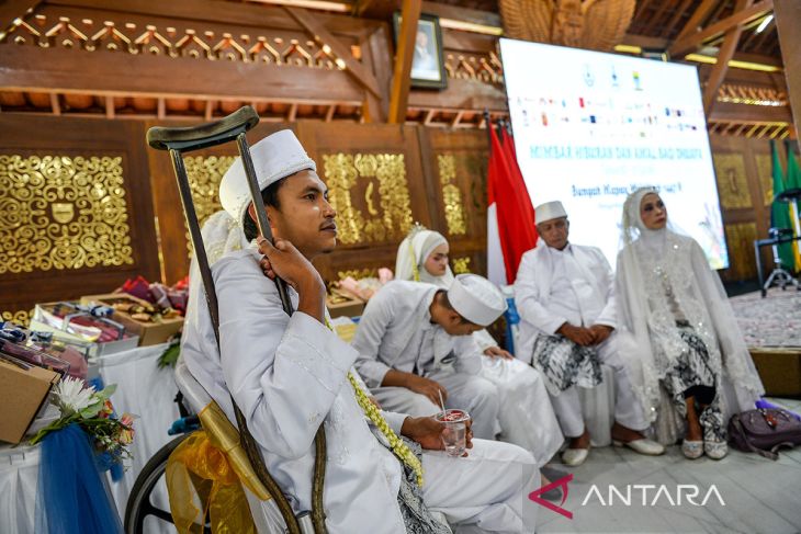 Nikah massal bagi disabilitas di Bandung