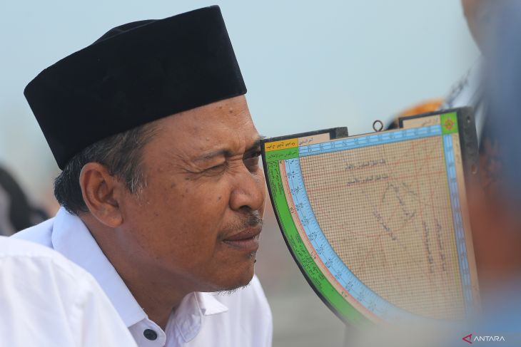 Rukyatul hilal di Surabaya