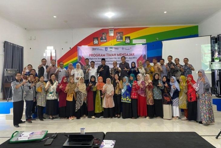 Gernas Tastaka PT Timah tingkatkan kualitas guru SD Belitung Timur