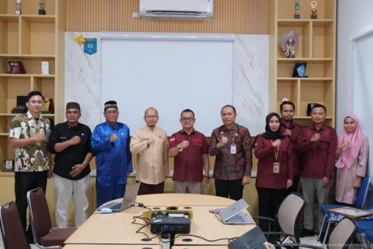 Kanwil Kemenkum Babel-Pemkab Bateng perkuat pembentukan regulasi hukum