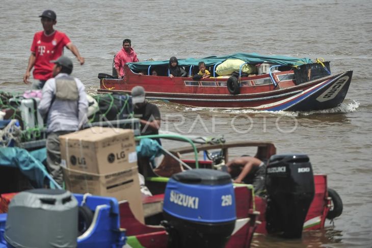 Volume penumpang Pelabuhan Kuala Tungkal