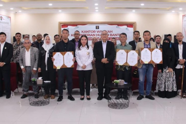 Kemenkum Banten gandeng 29 OBH untuk bantuan hukum bagi warga miskin