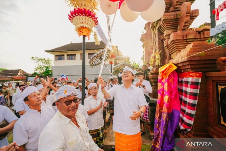 Badung bangun ruang terbuka hijau di Desa Angantaka